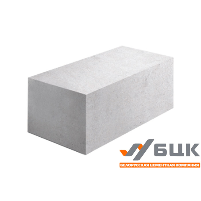 Газобетон Белорусский БЦК D600 100x250x625