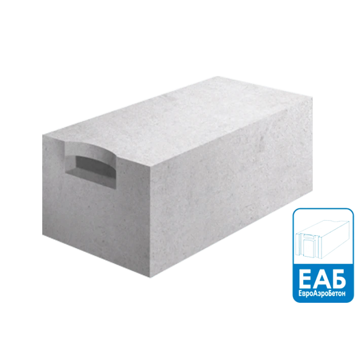 Газобетон ЕАБ D600 150х250х625 мм