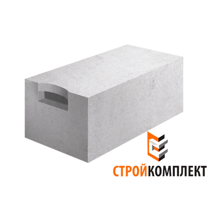 Газобетон СК D500 375х250х600 мм карманы