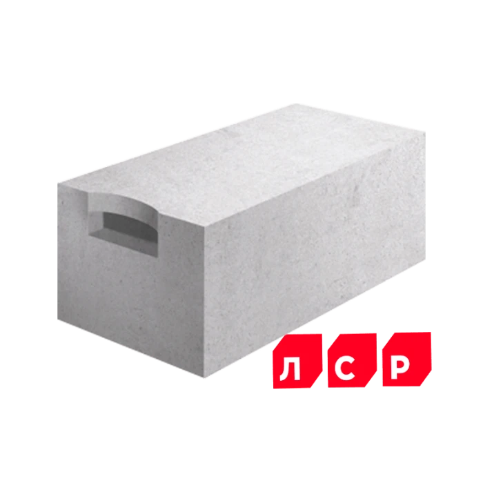 Газобетон ЛСР Кикерино D200 250х250х625 мм