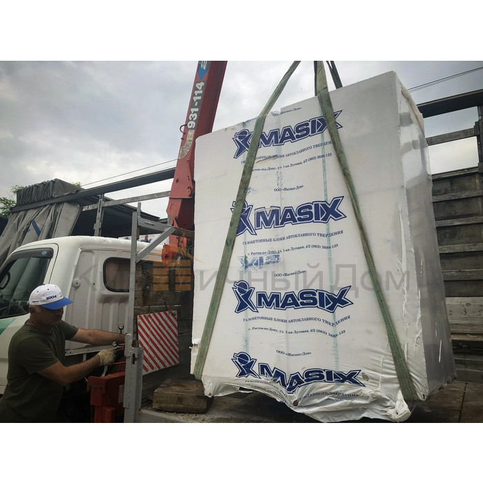 Газобетон Masix D600 625x75x250 фото 5