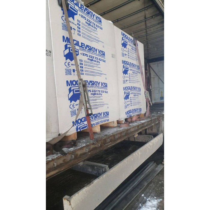 Газобетон Могилевский КСИ D500 150x250x625 мм фото 4